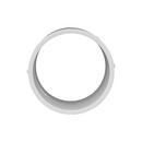 White Hub and DWV Schedule 30 PVC Repair Coupling 