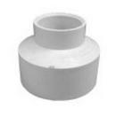 4 x 3 in. Hub and DWV Schedule 30 PVC Coupling