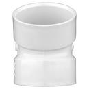 White Hub Straight and DWV Schedule 30 PVC 22-1/2 Degree Elbow 