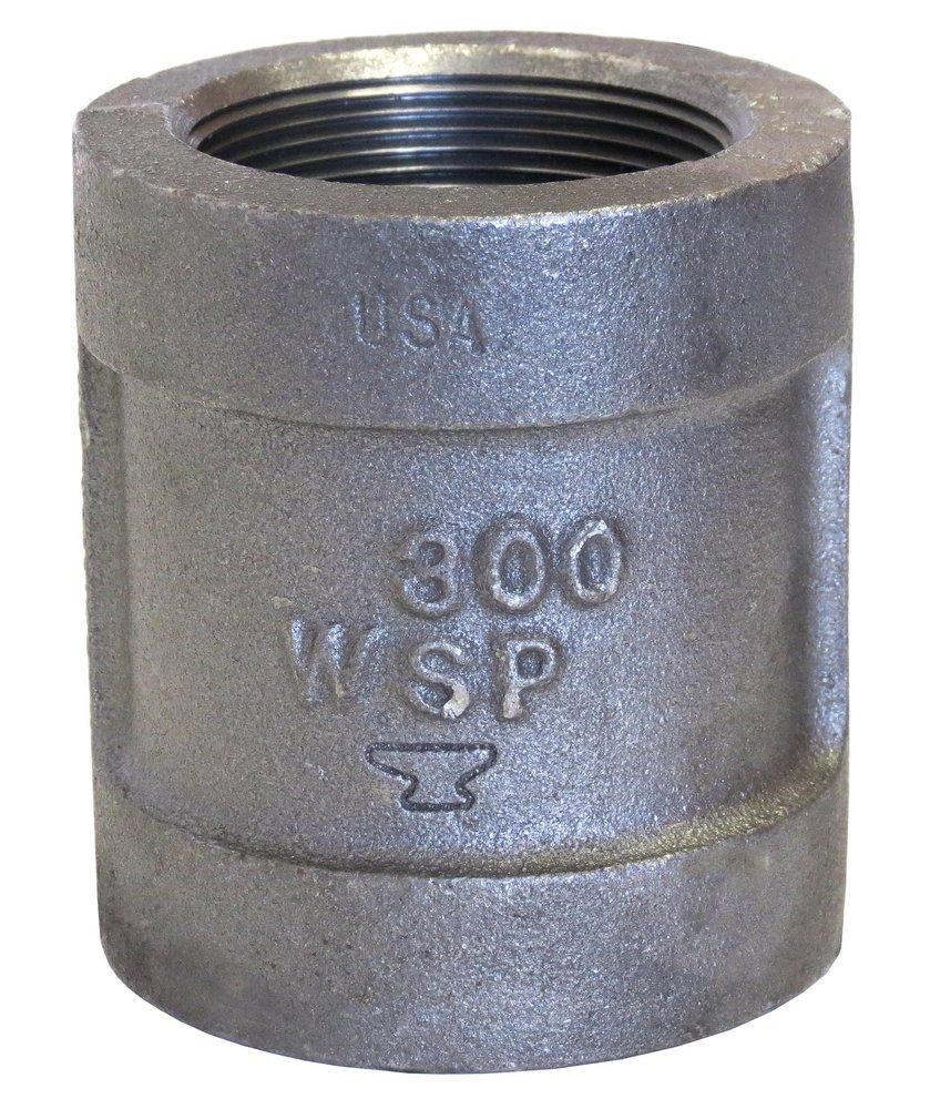 FNPT 300# Black Malleable Iron Coupling 