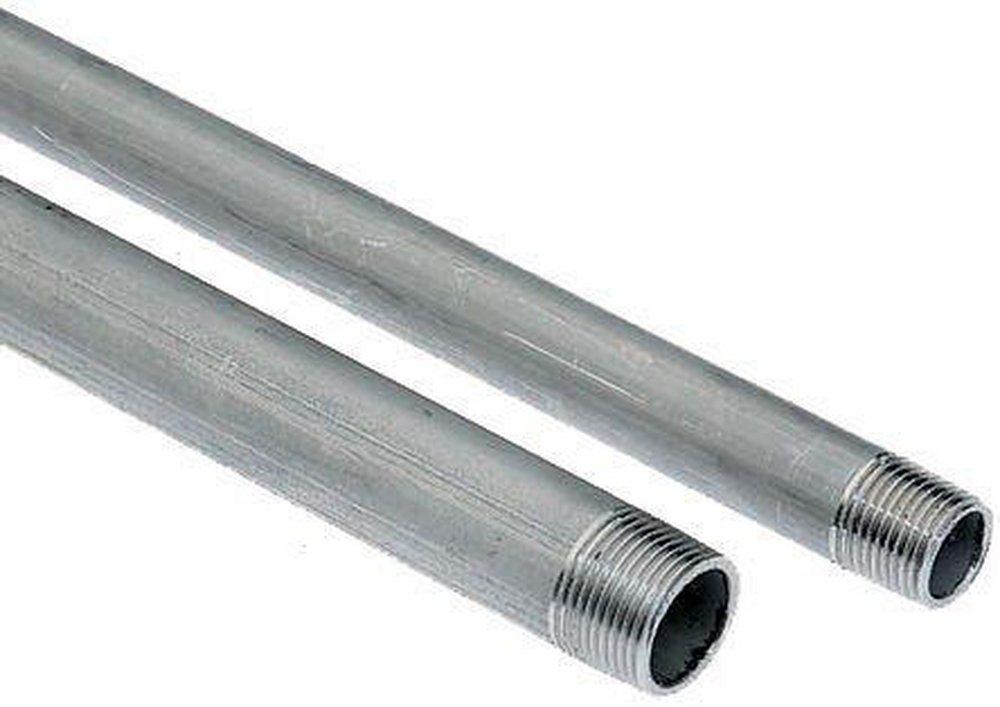 3-1/2 in. Schedule 40 Aluminum One End Threaded Nozzle 
