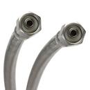 BrassCraft Stainless Steel 1/4 in. Braided Stainless Ice Maker Flexible Water Connector 