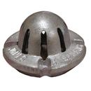 Jones Stephens Silver 4 in. Dome for Cast Iron Sinks for S49 and S59 Series Floor Sinks 