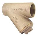 3/4 x 3/4 in. 250# Cast Bronze Solder Joint Solid Joint Perforated Wye Strainer