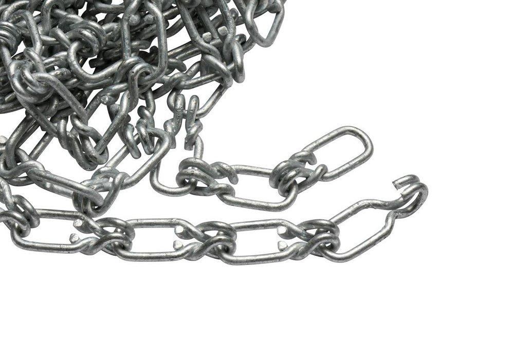 Babbitt Steam Specialty 6-3/8 in. Galvanized Locking Link Chain 