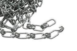 6-3/8 in. x 100 ft. Galvanized Locking Link Chain