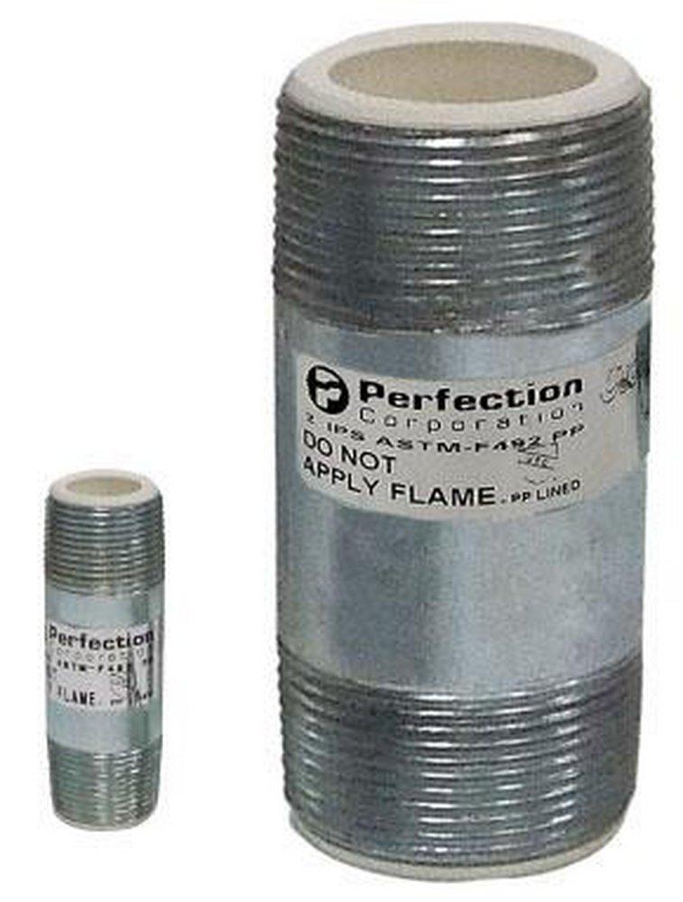 Precision Plumbing Products Thread x Thread Dielectric Nipple 