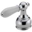 Delta Faucet Chrome 7-1/10 in. Porcelain Handle Kit 