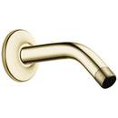 5-1/2 in. Shower Arm and Flange in Brilliance Polished Brass