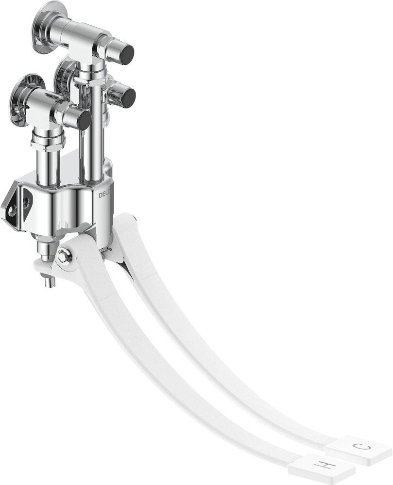 Delta Faucet Chrome Brass Foot Pedal Valve 