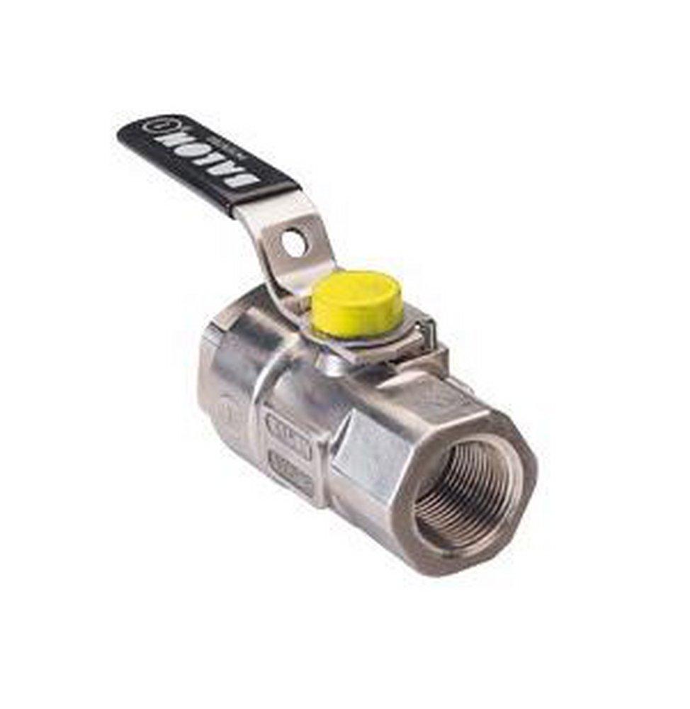 Balon Corporation Stainless Steel Reduced Port Threaded 3000# Ball Valve 