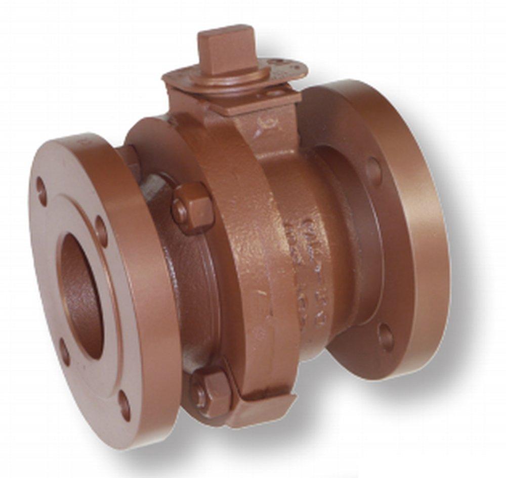 Balon Corporation Ductile Iron Reduced Port Flanged 125# Ball Valve 