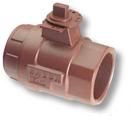 Balon Corporation Ductile Iron Reduced Port Threaded 750# Ball Valve 