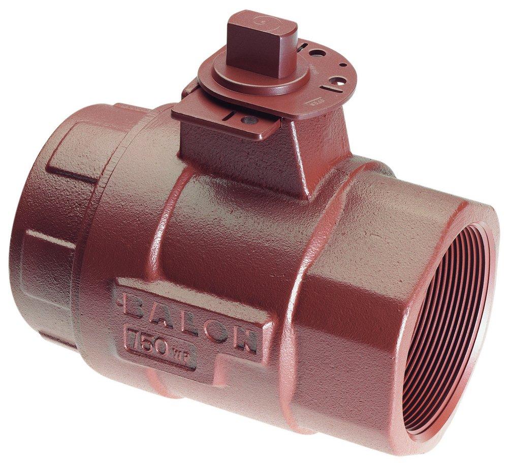 Balon Corporation Ductile Iron Reduced Port Threaded 750# Ball Valve 