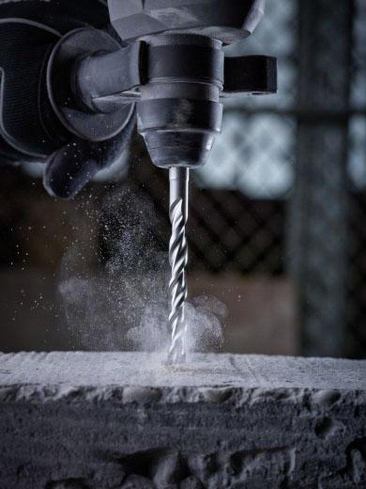 Milwaukee® Silver 3/16 in x 4-1/2 in, 1/4 in x 6 in, 5/16 in x 6 in, 3/8 in x 6 in, 1/2 in x 6 in. x 3/16 in, 1/4 in, 5/16 in, 3/8 in, 7/16 in, 1/2 in. SDS Masonry 5 Piece 