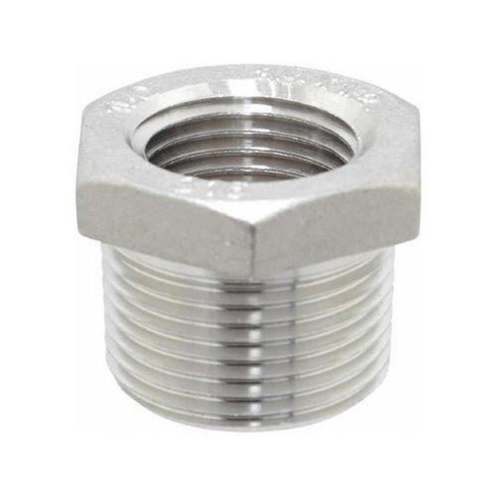 MNPT x FNPT 1000# 316 Stainless Steel Reducing Bushing 