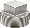 MNPT 1000# Global 304 and 304L Stainless Steel Square Head Plug 
