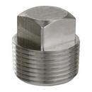 MNPT 1000# Global 304 and 304L Stainless Steel Square Head Plug 