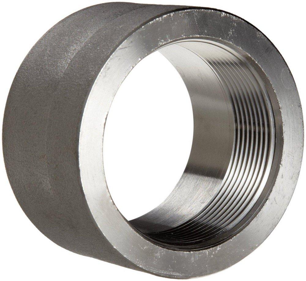 FNPT x Plain End 1000# Global 316 Stainless Steel Half Adapter 