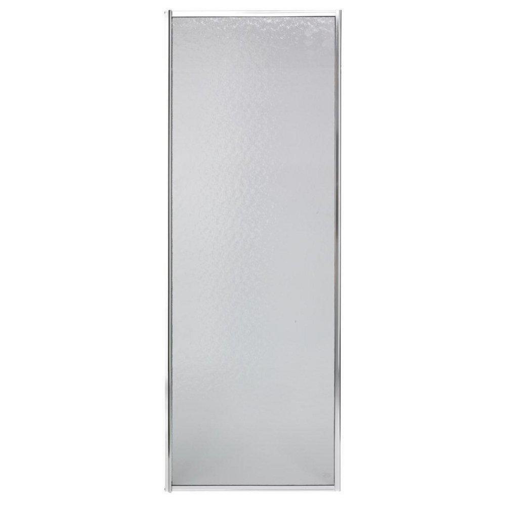 E.L. Mustee & Sons Bright Silver Shower Door 