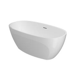 60 x 36 in. Whirlpool Drop-In Bathtub with End Drain in White