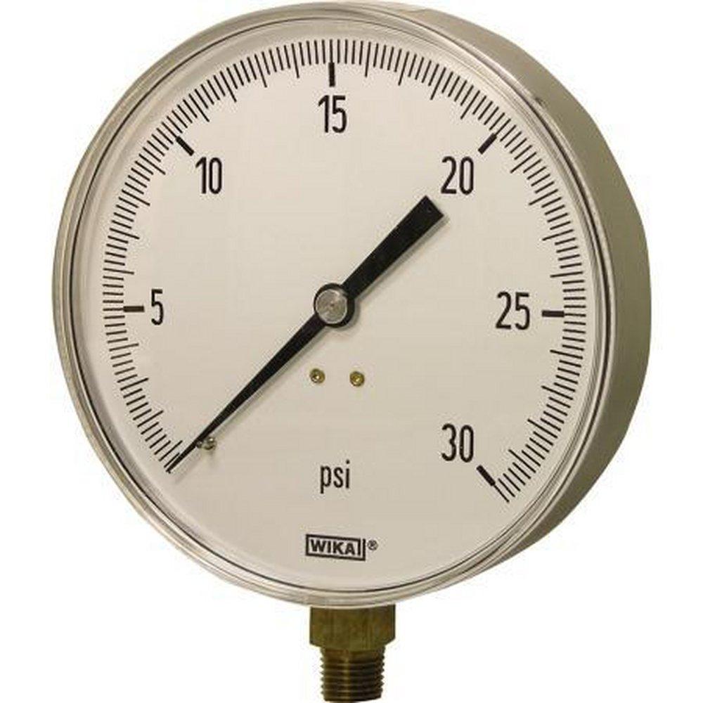WIKA Stainless Steel Tube Pressure Gauge 