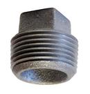 1-1/2 in. MNPT 125# Cored Square Head Domestic Black Cast Iron Plug