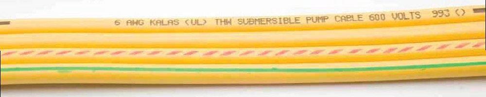 Kalas Manufacturing 1000 ft. Flat Pump Wire with Guard 