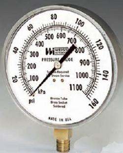 4-1/2 in. 100 psi Pressure Gauge