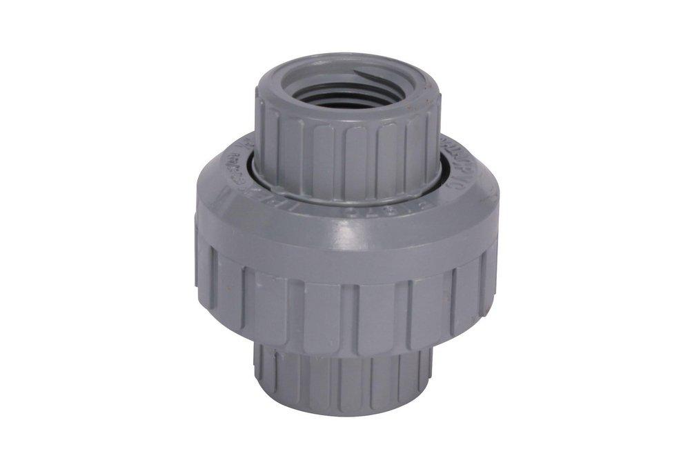 CPVC Schedule 80 Threaded Union with FKM O-Ring 