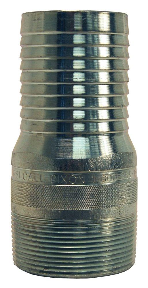 Dixon Valve & Coupling 1/2 in. Barbed x MNPT Plated Steel Combination Nipple 