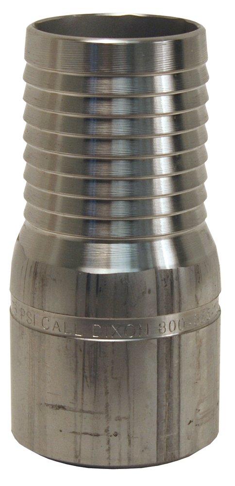 Dixon Valve & Coupling 1 in. Beveled Combination 316 Stainless Steel King Nipple 