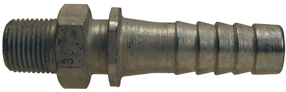 Dixon Valve & Coupling 1/4 x 1/4 in. NPT Zinc Plated Nipple 