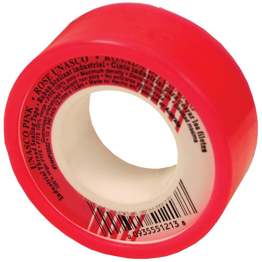 Dixon Valve & Coupling Pink 1/2 in. x 540 ft. Plastic PTFE Tape 