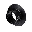 NDS Black 7-1/16 in. 0.60 lb. Plastic Catch Basin Universal Lock Outlet Adapter in Black 