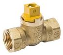 B&K Chrome Plated Forged Brass IPS x Threaded Gas Ball Valve 