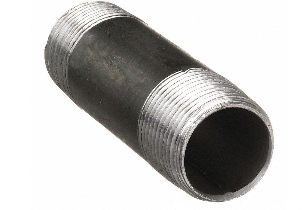 3/4 X 6 Black Extra Heavy SMLS PE X PE Nipple 