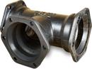 3 x 3 x 2 in. Mechanical Joint Ductile Iron C110 Full Body  Reducing Tee (Less Accessories)