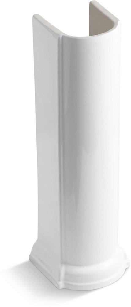 KOHLER White Pedestal Sink Base 