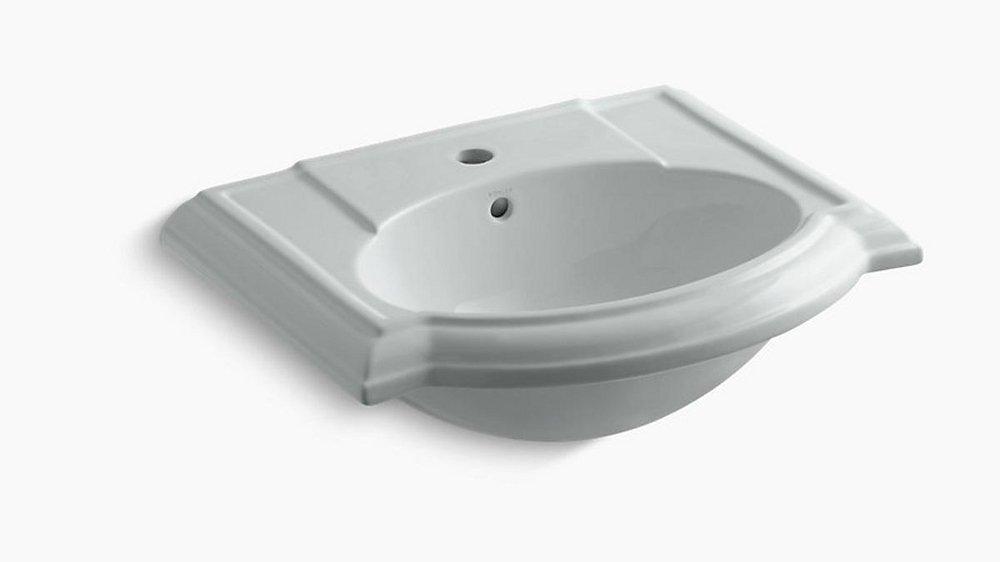 KOHLER Ice&trade; Grey Pedestal Vessel 