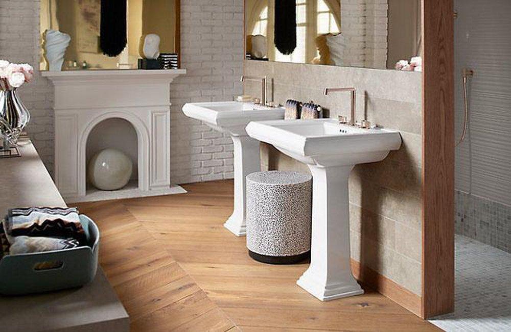 KOHLER Sandbar Pedestal Bathroom Sink 