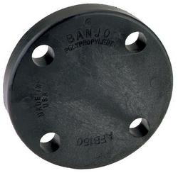 3 in. Blind 10 ga Domestic 316 Stainless Steel Flange