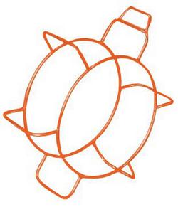 22 in. Cable Carrier