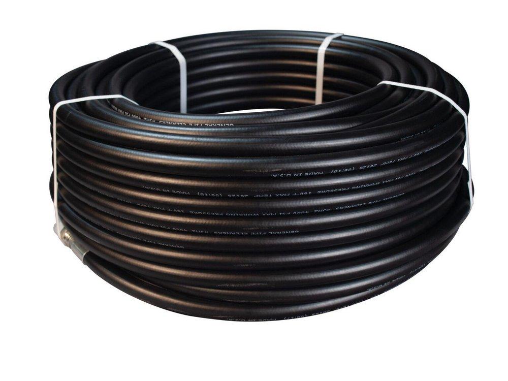 General Pipe Cleaners Black 200 ft. Hose 