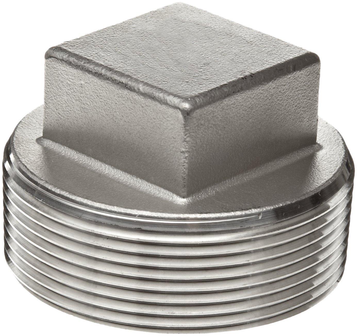 Threaded 3000# Global Square 316L Stainless Steel Plug 