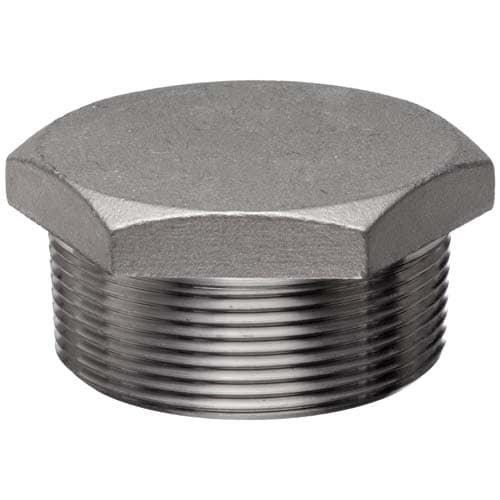 Threaded 3000# Global 316L Stainless Steel Hex Head Plug 