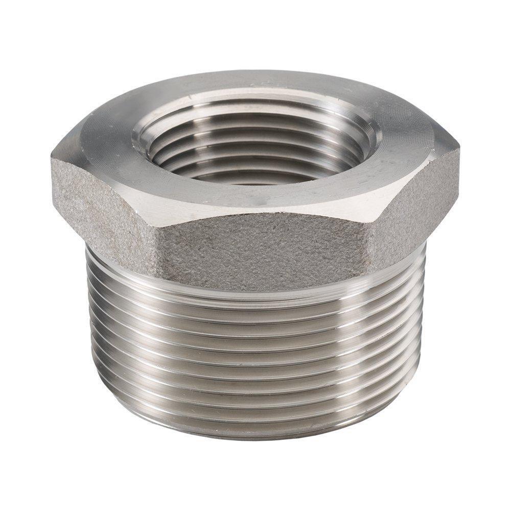 Threaded 3000# Global Stainless Steel Reducing Bushing 