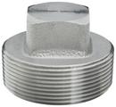Threaded 3000# Square 304L Stainless Steel Plug 