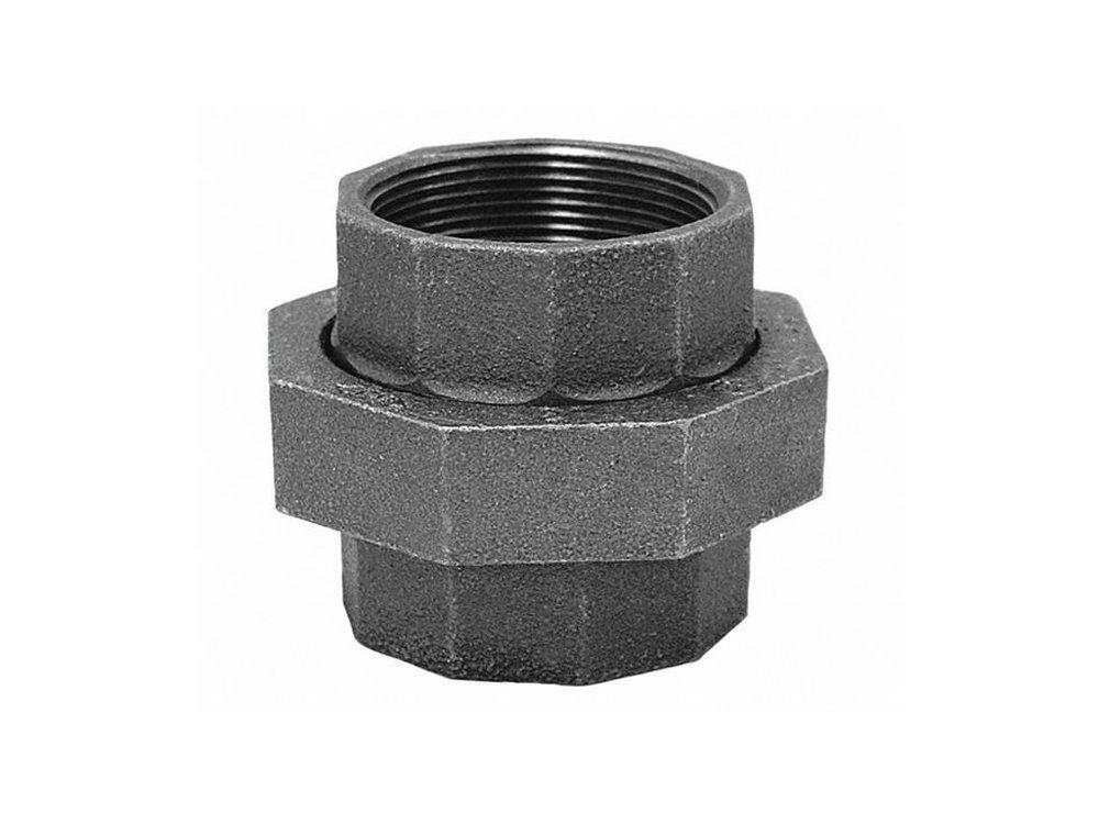Threaded 150# Black Malleable Union 