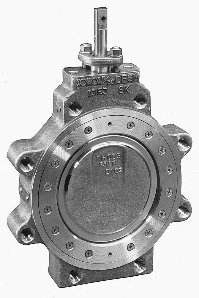 Xomox Stainless Steel Wafer PTFE Lever Handle Butterfly Valve 